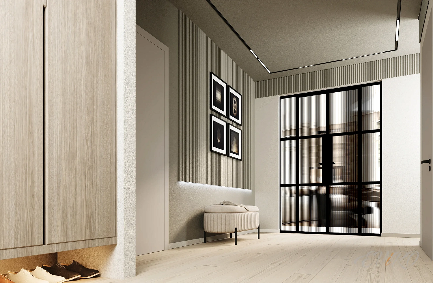 Гипсовая 3D панель EViRO Barcode