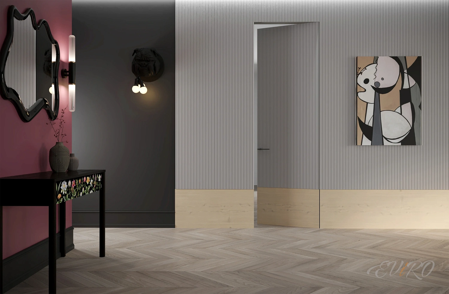 Гипсовая 3D панель EViRO Track