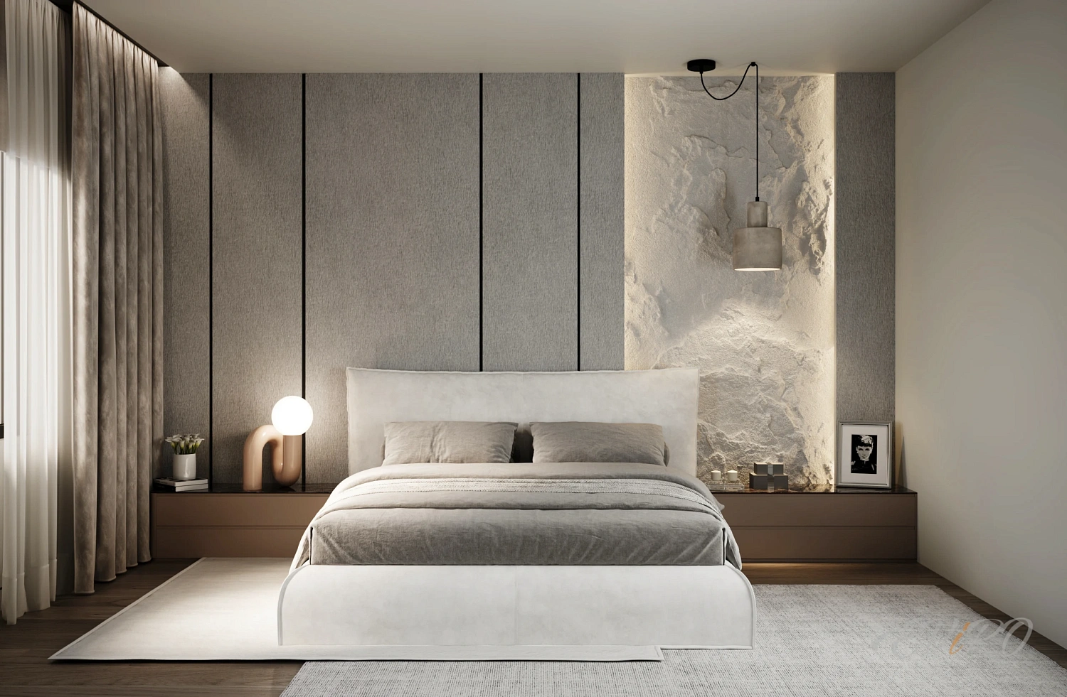 Гипсовая 3D панель EViRO Rock Slabe