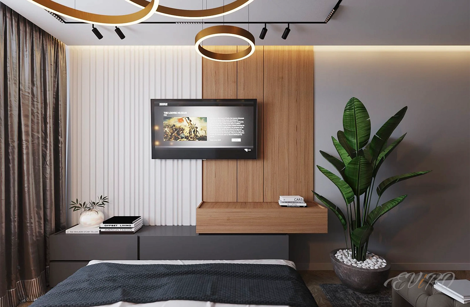 Гипсовая 3D панель EViRO Barcode