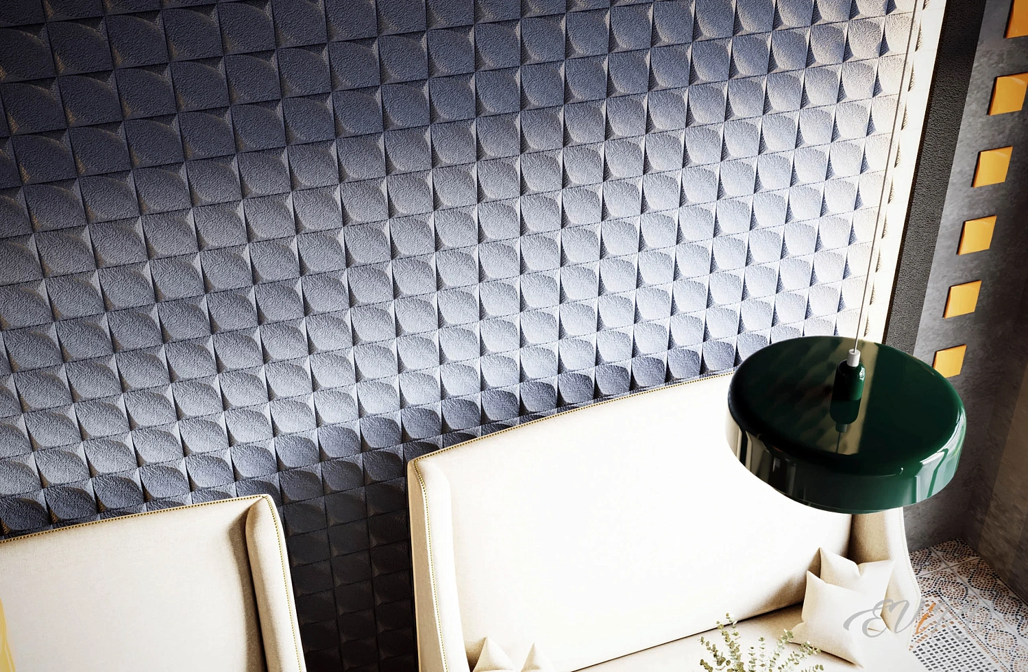 Гипсовая 3D панель EViRO Mosaic