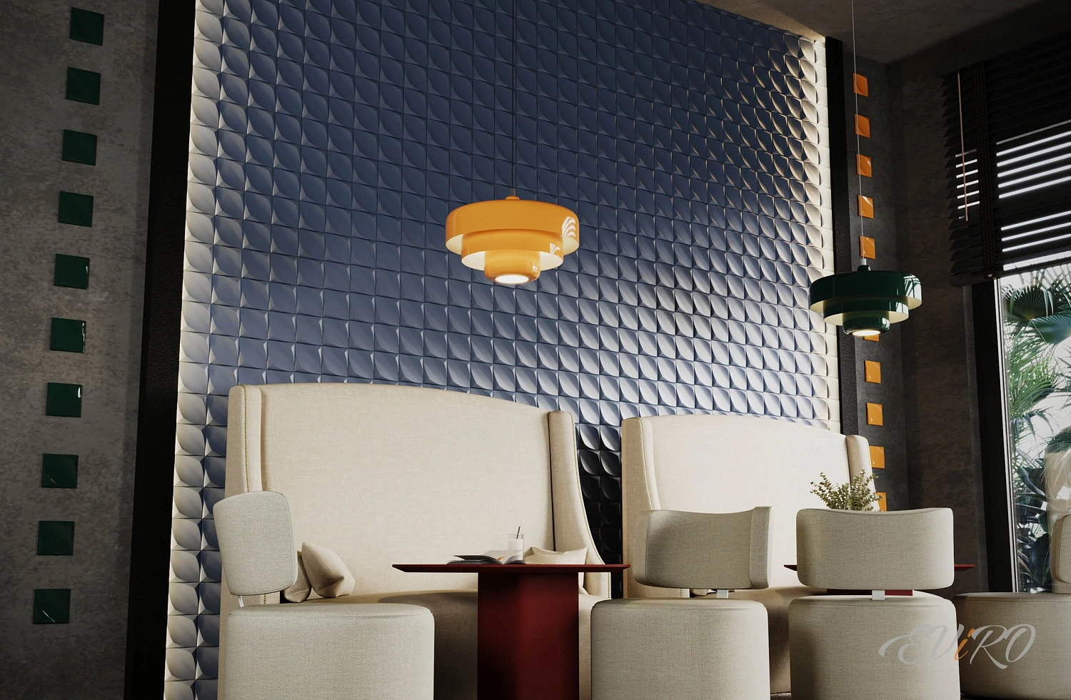 Гипсовая 3D панель EViRO Mosaic