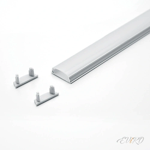 Профиль алюминиевый гибкий накладной