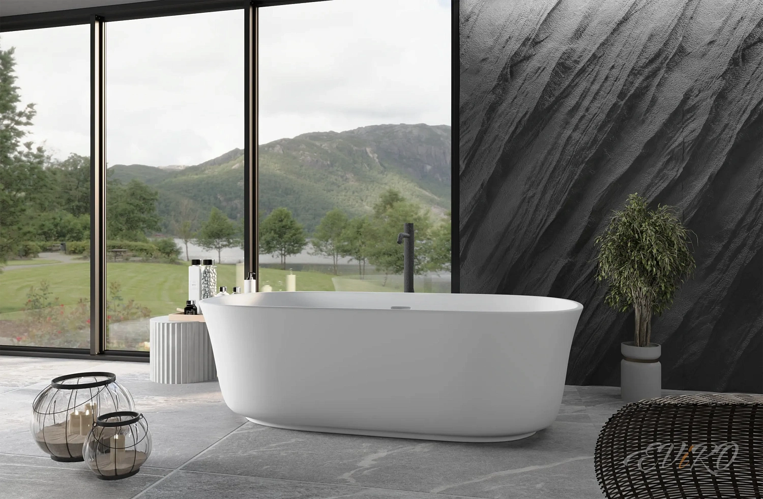 Гипсовая 3D панель EViRO Line Rock