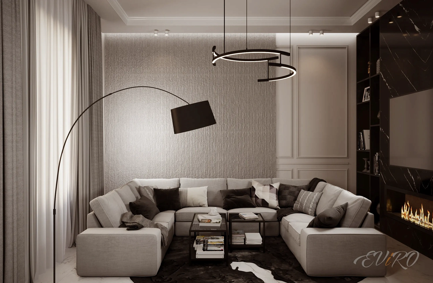 Гипсовая 3D панель EViRO Natural Lines