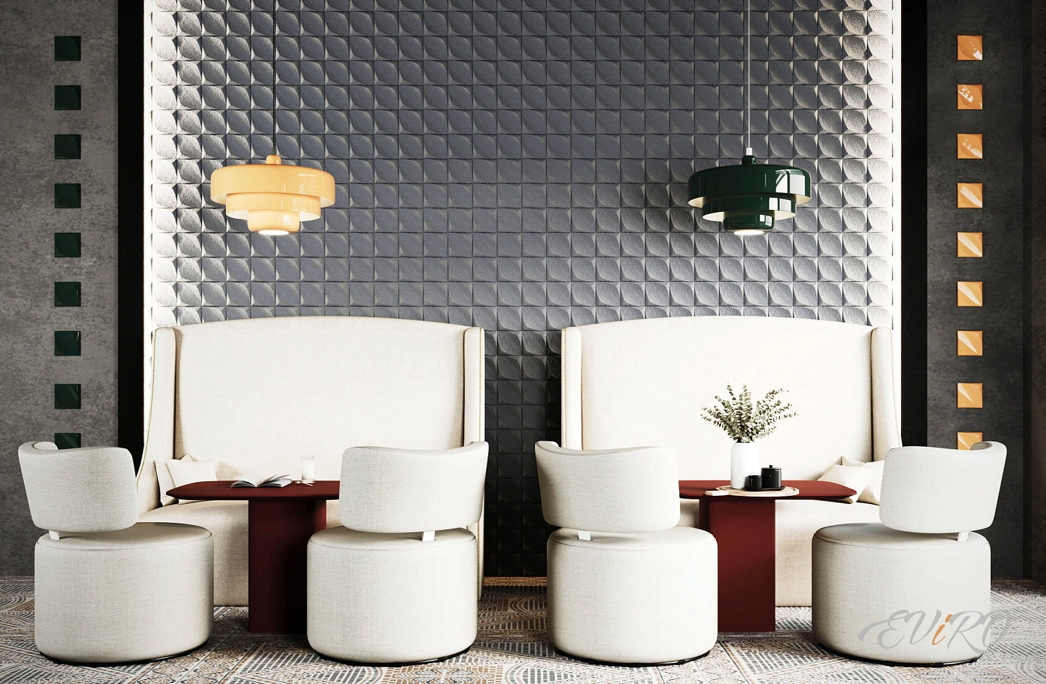 Гипсовая 3D панель EViRO Mosaic