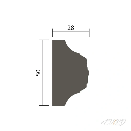 Молдинг EViRO Модель 1.51.326