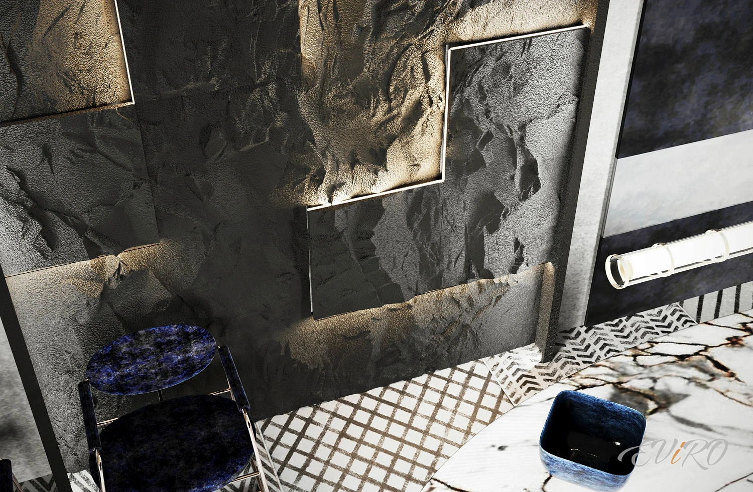 Гипсовая 3D панель EViRO Natural Rock