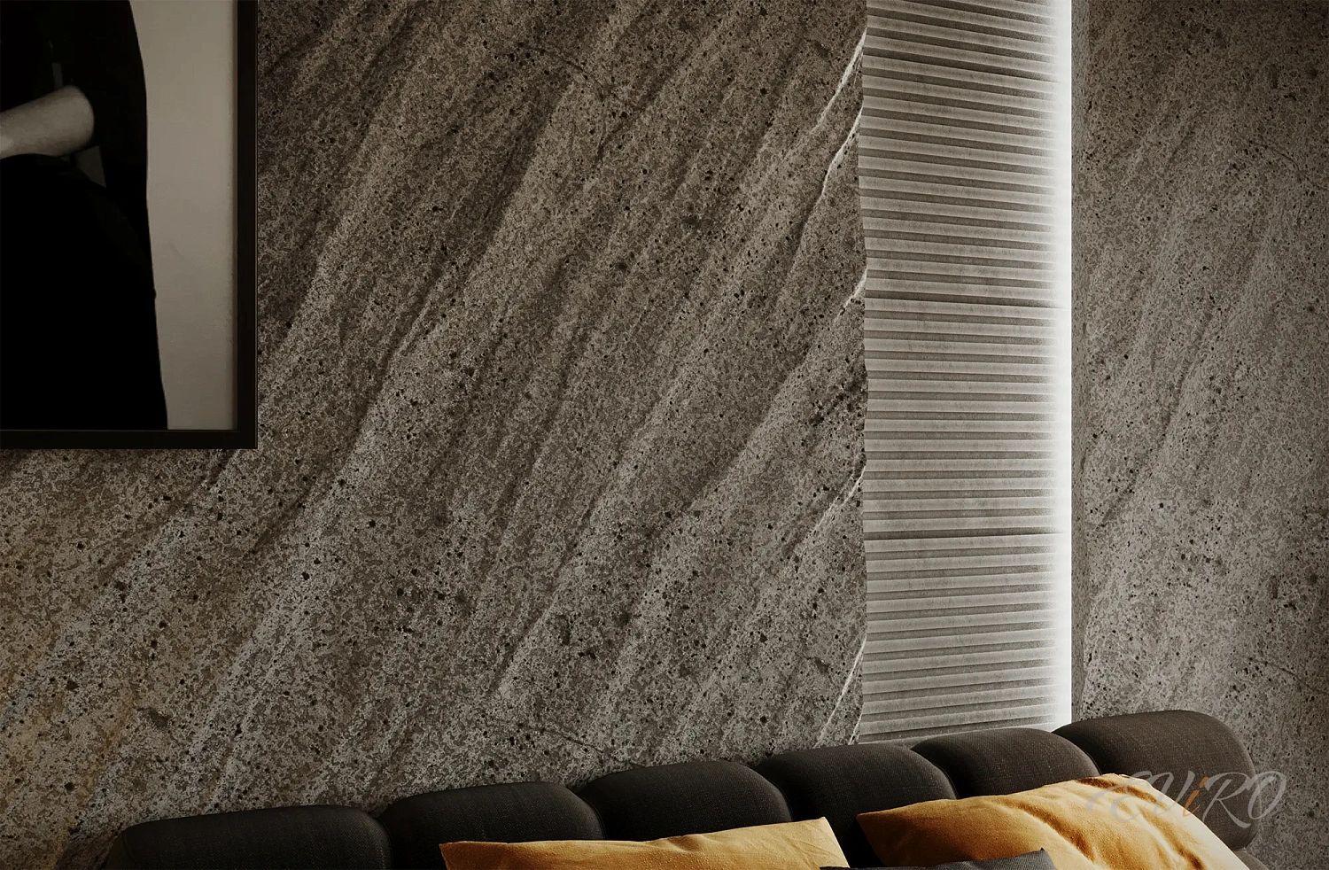 Гипсовая 3D панель EViRO Line Rock