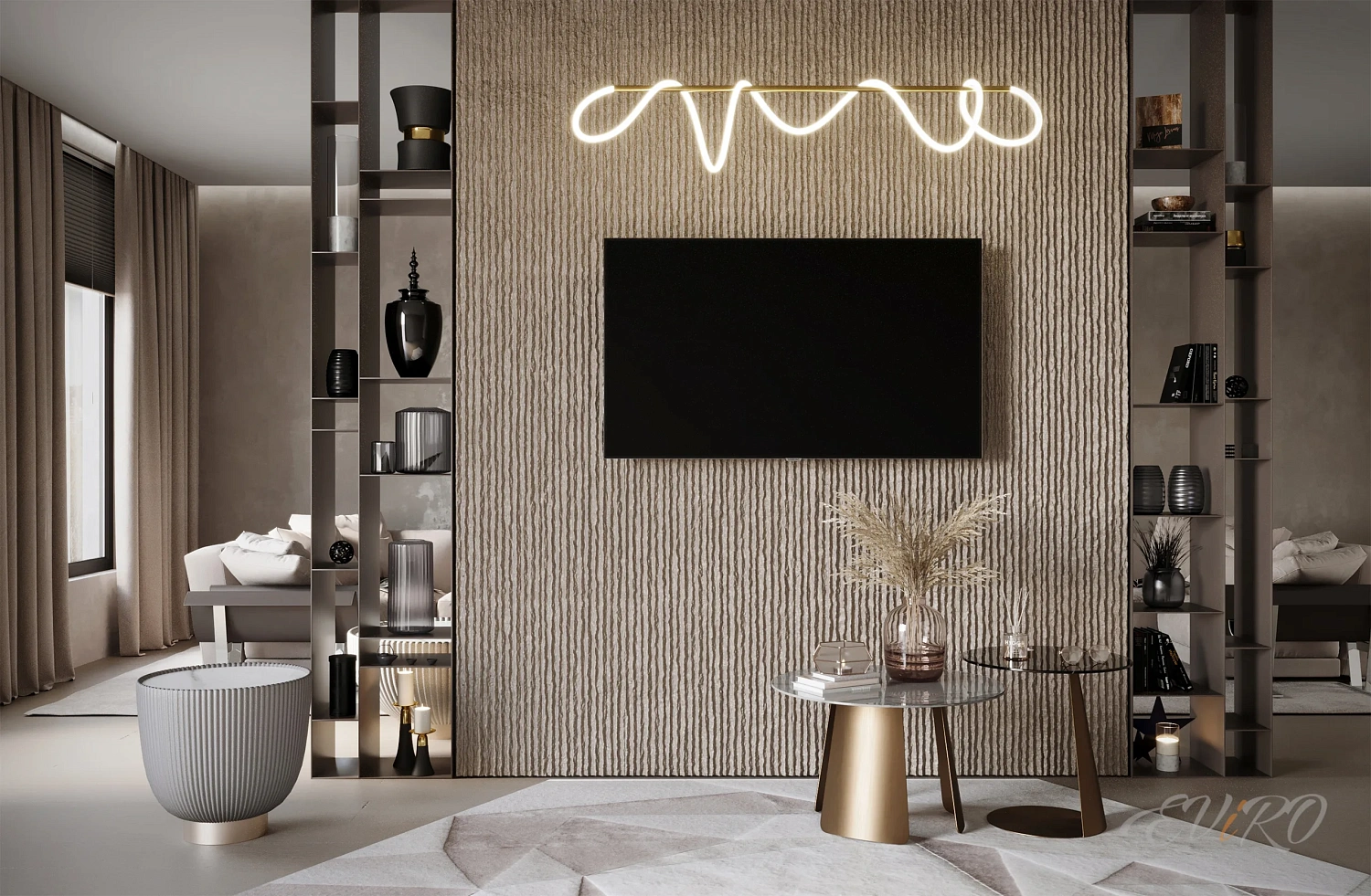 Гипсовая 3D панель EViRO Natural Lines