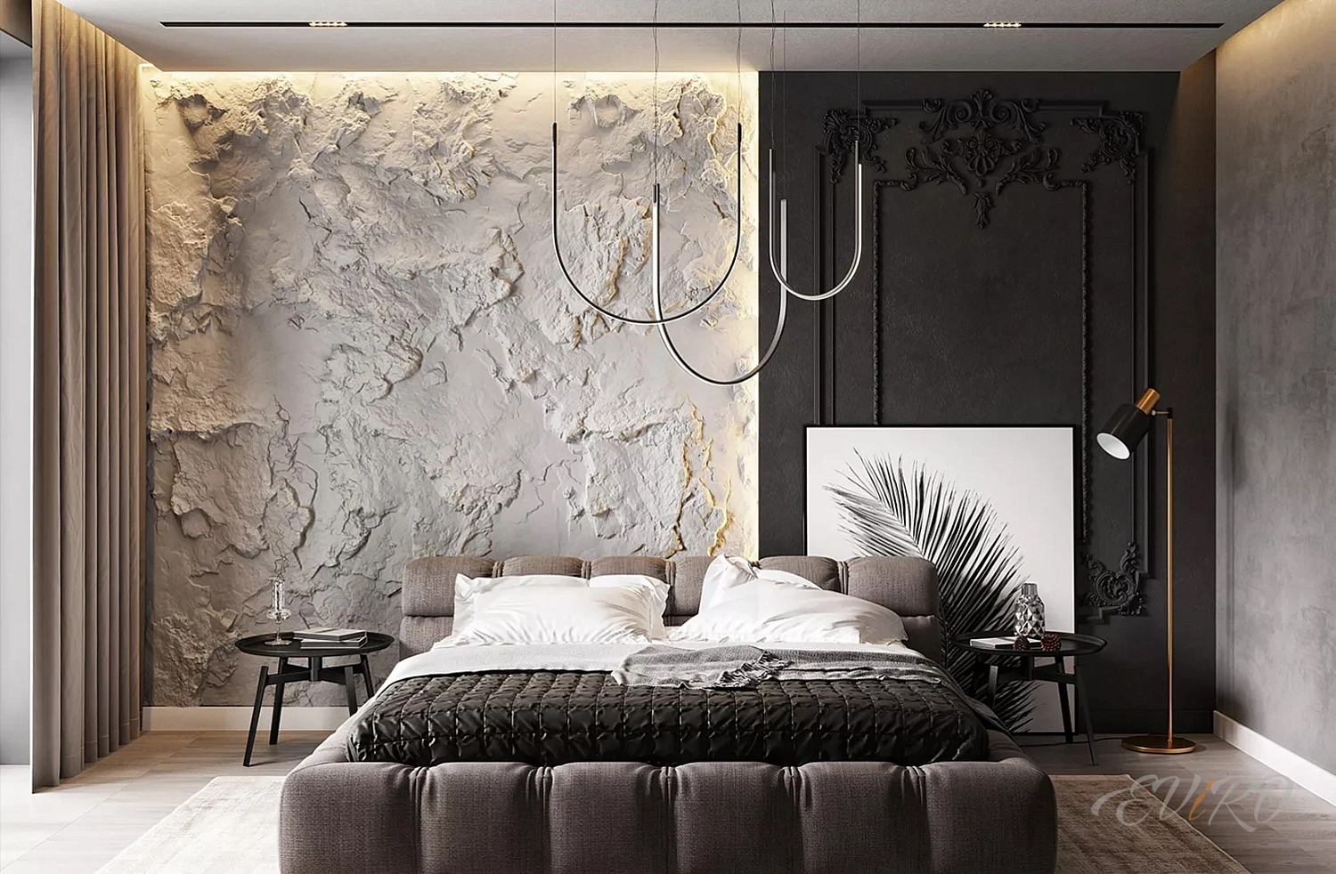 Гипсовая 3D панель EViRO Rock Slabe