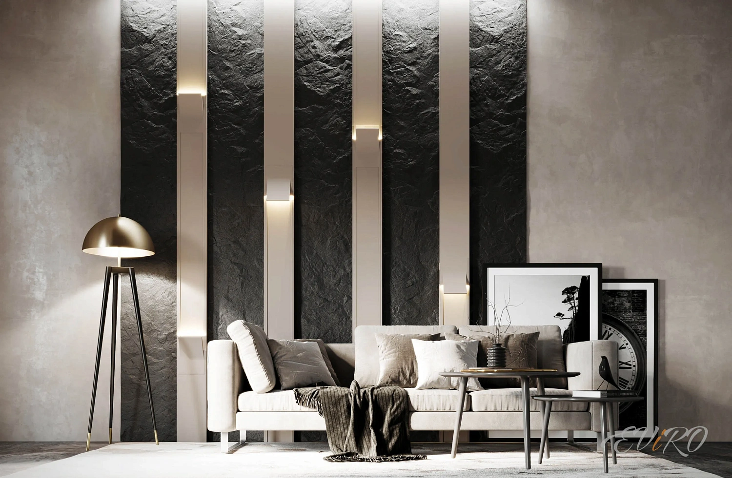 Гипсовая 3D панель EViRO Mountain Rock