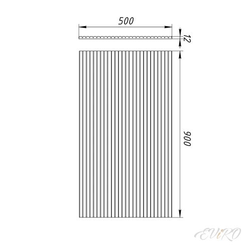 Гипсовая 3D панель EViRO Track