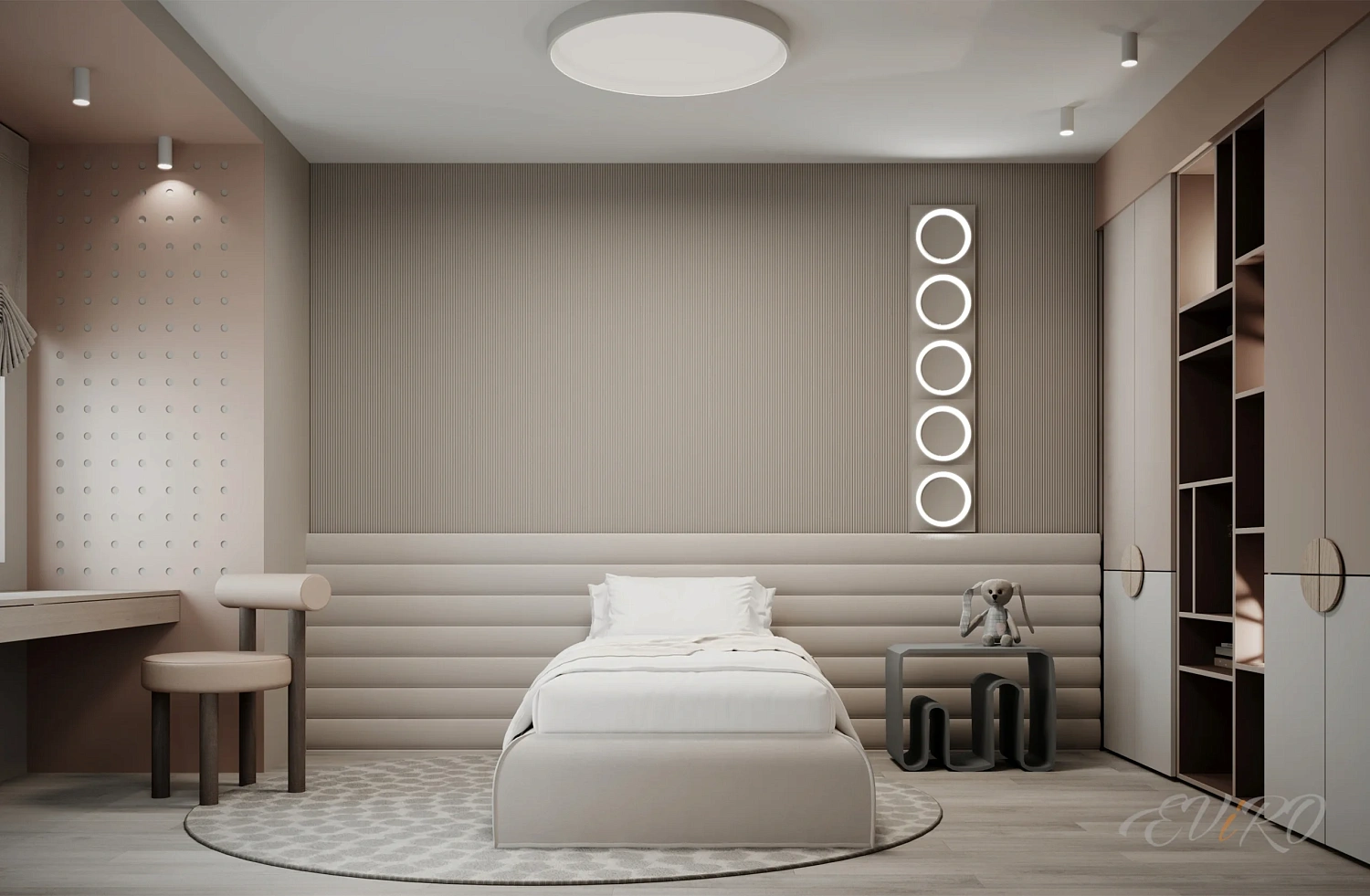Гипсовая 3D панель EViRO Circle