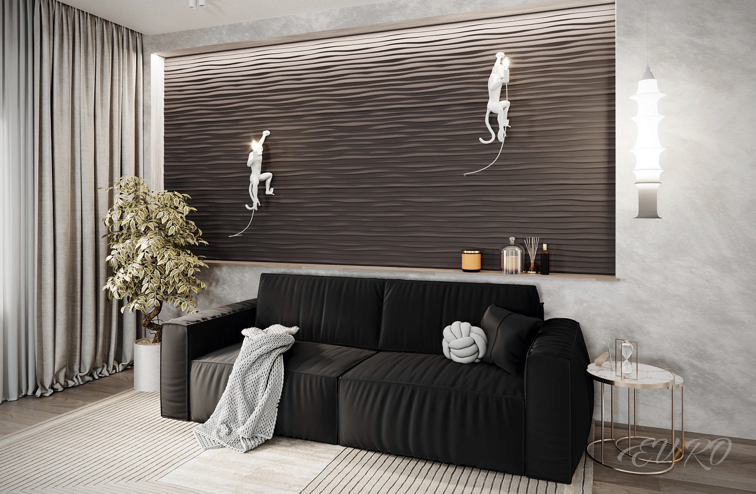 Подсветка, направленная на рельеф EViRO