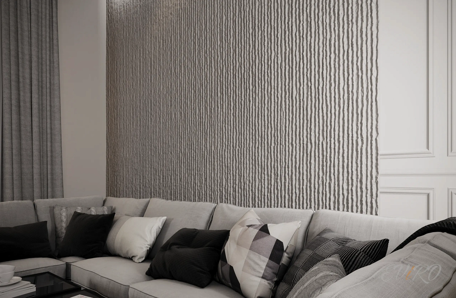 Гипсовая 3D панель EViRO Natural Lines