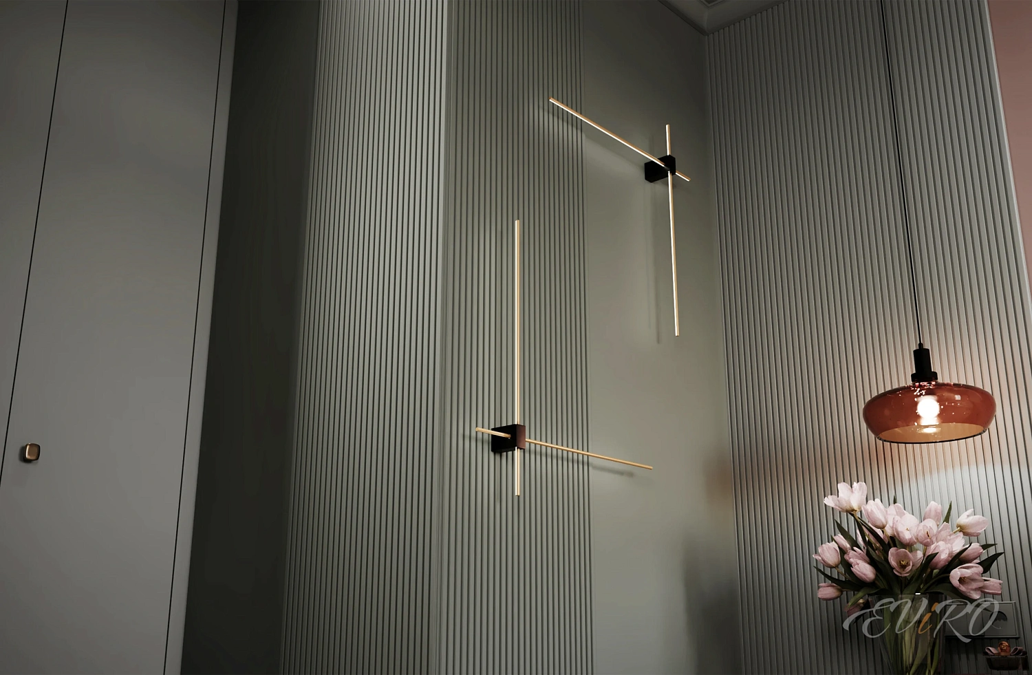 Гипсовая 3D панель EViRO Track